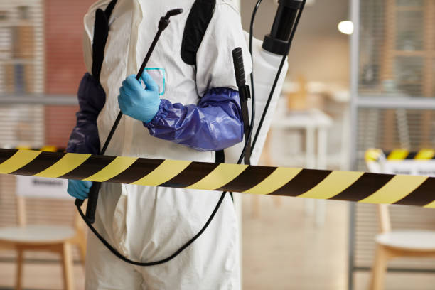 Professional Biohazard technician working in Millstone Township, NJ